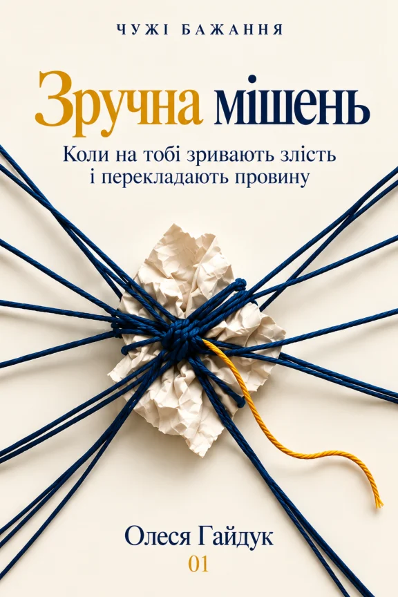 Обкладинка «Зручна мішень»