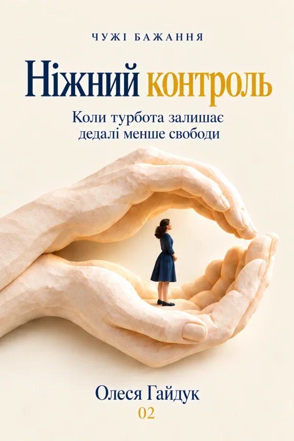 Обкладинка «Ніжний контроль»