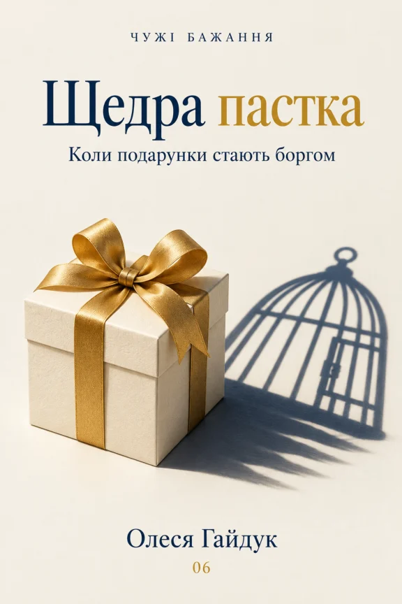 Обкладинка «Щедра пастка»